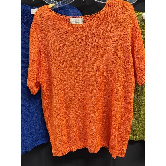 Lemon Grass Short Sleeve Top x 3 Piece NWT 2X - Picture 2 of 6